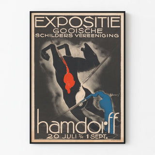 affiche-voor-expositie-gooische-schilders-vereeniging