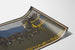 Yellowstone-Park poster, shown on a curved sheet, viewed in perspective.