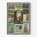 Historical Afro-American Monument Poster for wall decoration