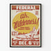 Vintage Theater Poster Ah, Wilderness!