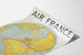 Vintage-Poster Air France Flugreservierungskarte