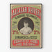 Vintage Poster of Alcazar d'Hiver Mlle Dufresny Concert 50 Centimes