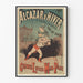 Vintage poster Alcazar d'Hiver Grandes Luttes à Main Plate