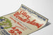 Vintage-Poster Alice im Wunderland Theater für kindliche Wanddekoration