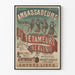 Altes Poster Die Retameure der Zukunft - Vintage-Wanddekoration