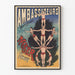 Vintage-Poster der Moser-Familie Akrobaten der Botschaft