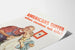Poster vintage di sensibilizzazione americana « Americans Suffer »