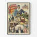 Vintage-Poster der Ausstellung Phänomene Amerikanischer Art