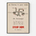 Vintage-Poster „Enemy in your midst“ – Retro-Wanddekoration Artem Legrand