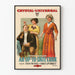 Vintage-Poster Wanddekoration Küche Ein aktueller Koch