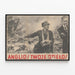 Anglio Wall Poster! Your Work - Historical Illustration in Black and White — framed artwork on a wall