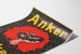 Vintage poster Anker Brikets featuring a coal main subject