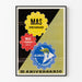 Vintage-Poster zum 3. Jubiläum der Allianz für Fortschritt