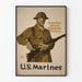 Poster vintage U.S. Marines Château Thierry