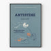 Werbeplakat Antistine – Vintage-Medizinische Wanddekoration Artem Legrand