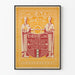 Vintage Poster Architectura et Amicitia Amsterdam