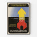 Vintage-Poster Entwicklung der Klassen im Beruf