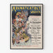 Vintage poster Arenate Atrets Variety show cabaret