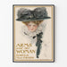 Vintage-Poster Arms and the Woman Wanddekoration im Retro-Stil