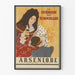 Poster vintage La Guérison des Écrouelles Arséniode Buriat