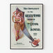 Poster vintage d'arte supplemento Greater Memphis Evening Scimitar