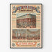Vintage-Poster Wanddekoration Au Tapis Rouge - Grands Magasins Fleck Frères