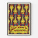 Poster pubblicitario vintage Ault & Wiborg Co. per inchiostri da stampa