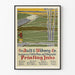 Vintage-Poster der Ault & Wiborg Co. Druckerschrift