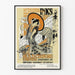 Vintage-Poster im japanischen Stil von Ault & Wiborg für Wanddekoration