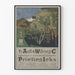 Vintage-Poster The Ault & Wiborg Co - Druckertinte