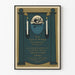 Poster pubblicitario vintage Ault & Wiborg inchiostri di stampa