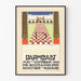 Plakat Ausstellung Kunst Darmstadt 1901 Wanddekoration Vintage