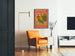 Vintage poster for art furniture exhibition at Kaiser Wilhelm Museum