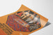 Poster vintage esposizione tappeti orientali Sandreuter & Lang