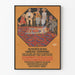 Poster vintage esposizione tappeti orientali Sandreuter & Lang