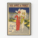 Poster vintage Aux Dames de France Castres Stagione Estiva 1914