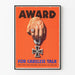 Poster vintage di propaganda 'Premio per conversazioni imprudenti'