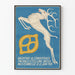 Vintage-Poster Bäckerei & Konditorei Fachmesse Basel 1925