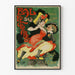 Poster vintage Ballo degli studenti Sala dell'Eden