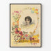 Vintage poster of Baroness Paulette in Art Nouveau style