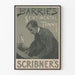 Poster vintage Barrie's Sentimental Tommy per Scribner's
