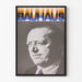 Wandposter Kunst Bauhaus Porträt Graphisch