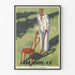 Vintage-Poster Bé Dul-Cé Wanddekoration