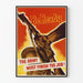 Vintage Military Poster Be Ready - The Army Must Finish The Job