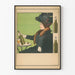 Vintage-Poster Beck's Key Beer im Jugendstil