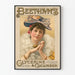 Poster vintage Beetham's Glicerina e Cetriolo per decorazione da parete