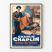 Vintage-Poster Charlie Chaplin Hinter der Kulisse