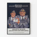 Vintage-Poster Premium Bonds Wanddekoration mit humorvollem Design