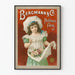 Vintage Bergmann & Co Perfume Factory Advertising Poster