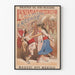 Poster vintage La Infamia del Re Tzintzicha - Decorazione murale messicana